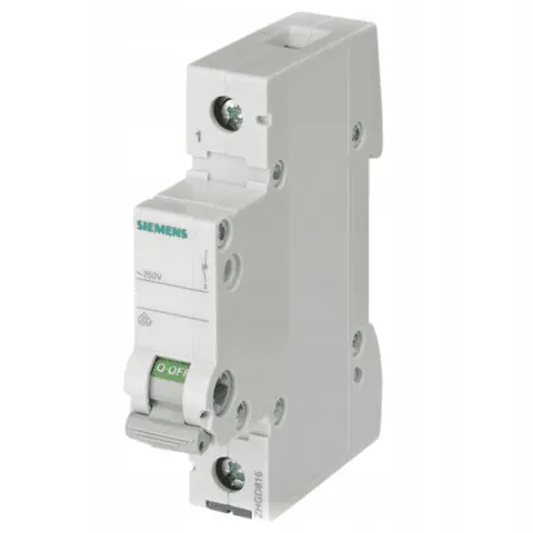 Rozłącznik Modułowy Siemens 1P 32A 250V 5Tl1132-0