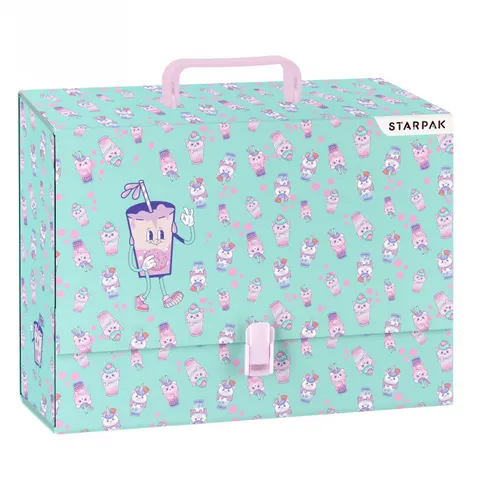 Teczka z rączką A4/90mm Bubble Tea STARPAK 559318