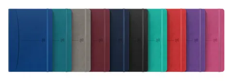Notes z gumką A5/80k kratka Signature Oxford HANELIN 400154868
