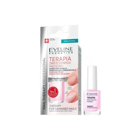 EVELINE Odżywka - terapia do paznokci zniszczonych, 12 ml