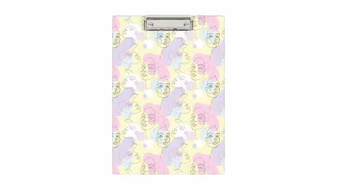 Clipboard A4 PVC Women BIURFOL KHN-01-42