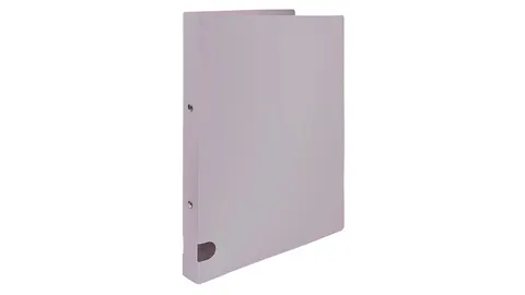 Segregator A4/3 cm 2 ringi PP morandi różowy BIURFOL SEM-A4-01