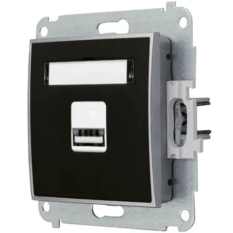 Gniazdo Ładowarka 1Xusb 2A Bez Ramki Mini 12/07