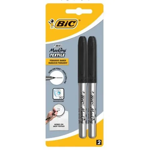 Marker do tkanin okragły czarny BIC 933872