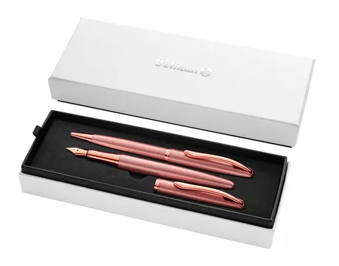 Pióro wieczne długopis Jazz Noble Elegance róż Pelikan etui 821872