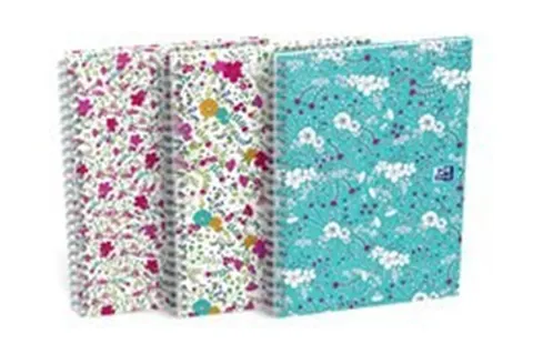 Kołozeszyt A5/60k linia oprawa twarda Floral Oxford HAMELIN 400094953