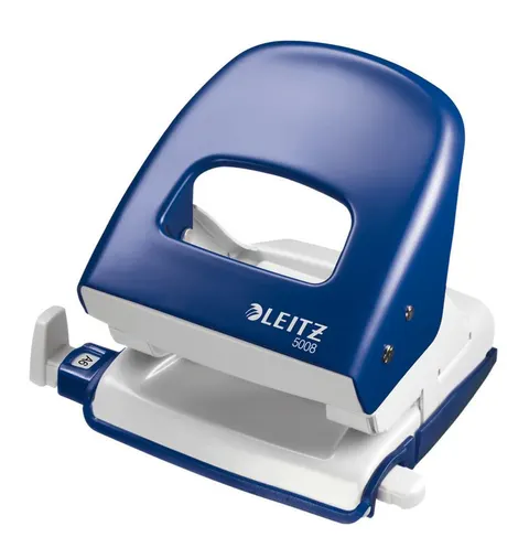 Dziurkacz na 30 kartek niebieski LEITZ 50080035