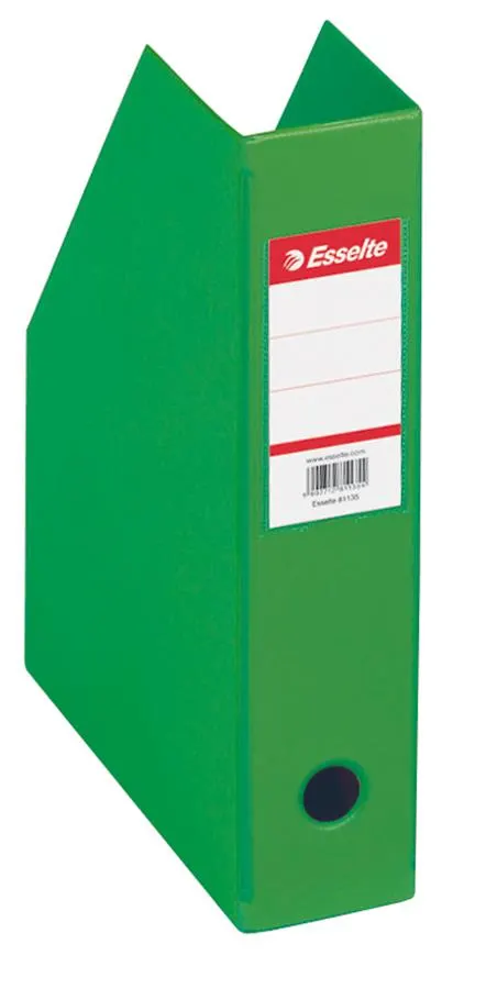 Pojemnik na dokumenty pcv A4 zielony ESSELTE 56006