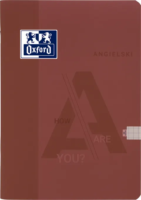Zeszyt OXFORD J.angielski A4/60k kratka z marginesem