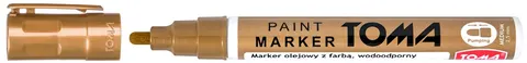 Marker olejny okr TO-440 miedziany fol
