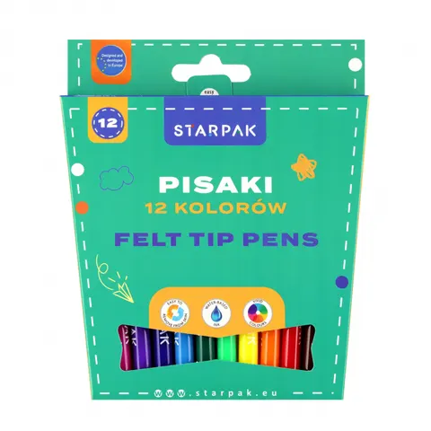 Pisaki 12 kolorów STARPAK 569659