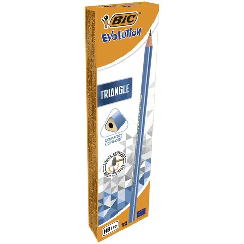 Ołówek trójkątny HB Triangle bez gumki PUD A 12 BIC 964845