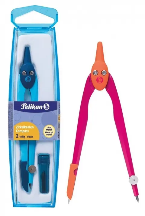 Cyrkiel metalowy etui PELIKAN 700467