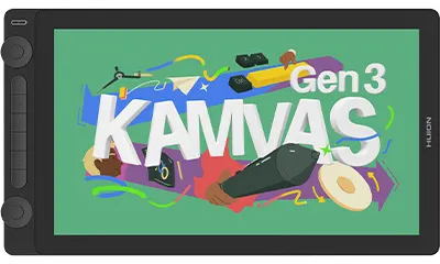 Tablet graficzny Huion Kamvas 16 NEW Gen.3