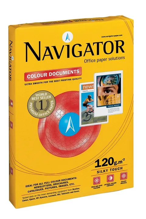 Papier xero A 120 g Navi Color IGEPA 8245a12