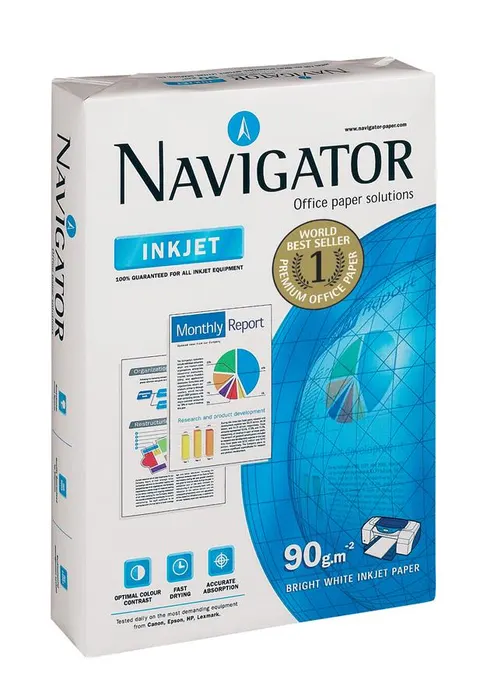 Papier xero A4 90 g Navigator Premium IGEPA 8242A90