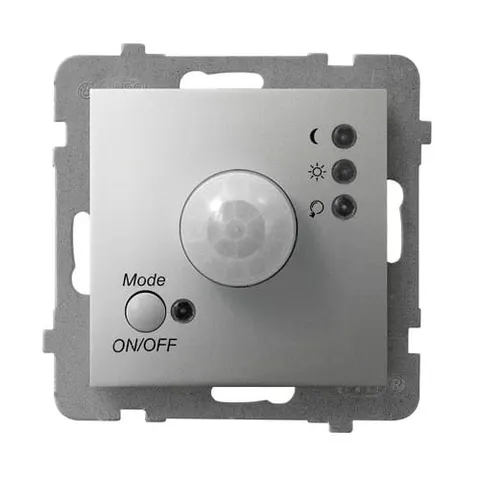 Ospel Aria Elektroniczny Czujnik Ruchu Srebrny