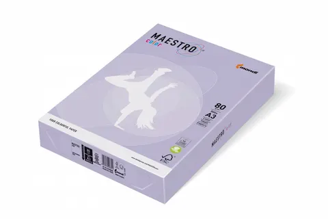 Papier ksero A4 80g MAESTRO COLOR LA12 Trendy lavenda/ametyst