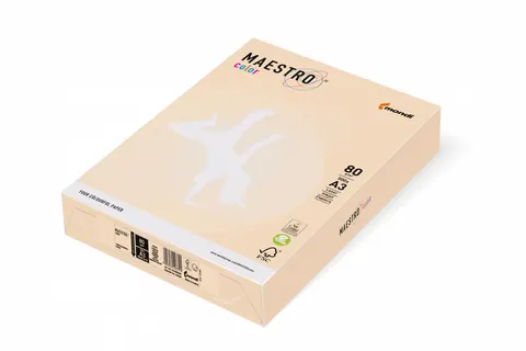 Papier xero A4 80 g kremowy Maestro op.500 arkuszy IGEPA 941CR20A80