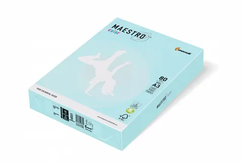 Papier xero A4 160 g niebieski Maestro op.250 arkuszy IGEPA 941MB30A16