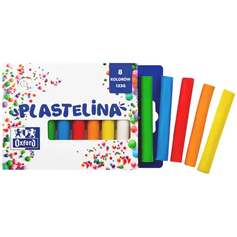 Plastelina 8 kolorów Oxford HAMELIN 400167088