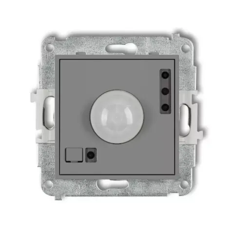 Karlik Mini szary mat Elektroniczny czujnika ruchu bez ramki 27MCR-1
