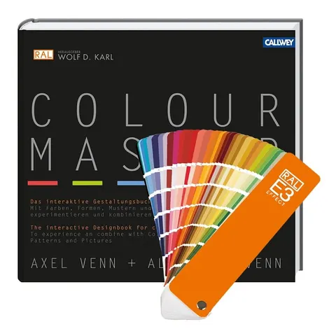 Wzornik kolorów RAL E3 Effects Fan Guide + książka Colour Master