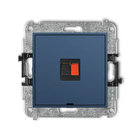 Karlik ICON Mechanizm gniazda głośnikowego pojedynczego, bez pola opisowego 64IGGBO-1