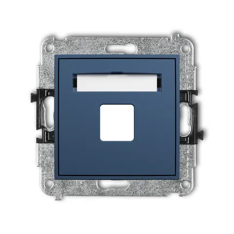 Karlik ICON Mechanizm gniazda multimedialnego pojednczego bez modułu (standard Keystone) 64IGM-1P