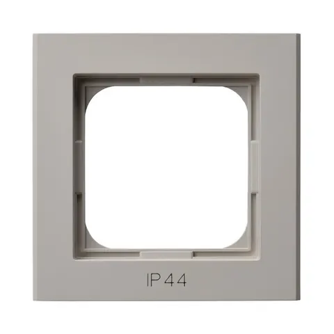Ospel Sonata Ramka pojedyncza do łączników IP-44 Kolor kaszmir RH-1R/82