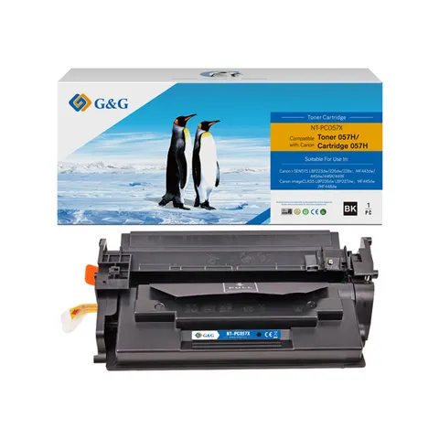 Toner G&G zamiennik Canon 057H - czarny, 10000 stron