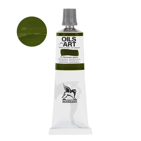 Farba olejna 60ml, zieleń renesans, NR 73