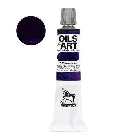 Farba olejna RENESANS 20 ml. 27. mineral violet