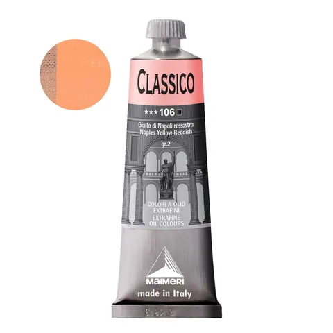 Farba olejna Maimeri Classico 60 ml - 106 Naples Yellow Reddish