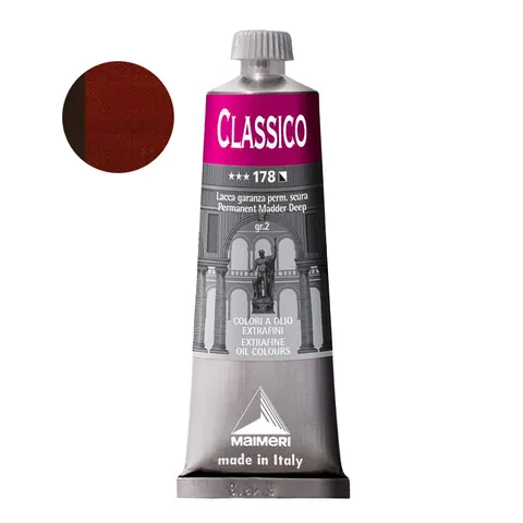 Farba olejna Maimeri Classico 60 ml - 178 Permanent Madder Deep