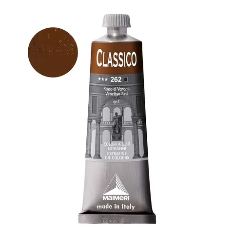 Farba olejna Maimeri Classico 60 ml - 262 Venetian Red