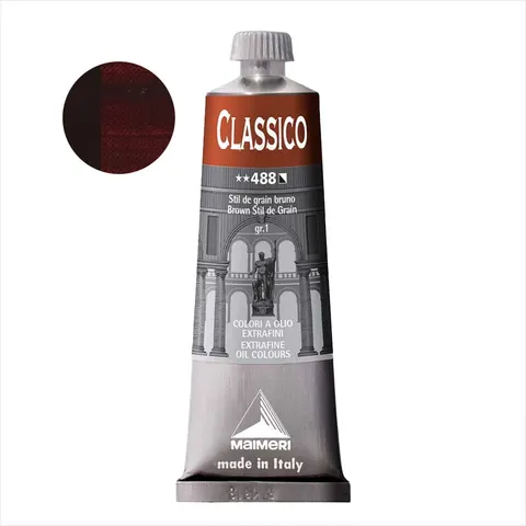 Farba olejna Maimeri Classico 60 ml - 488 Brown Stil de Grain