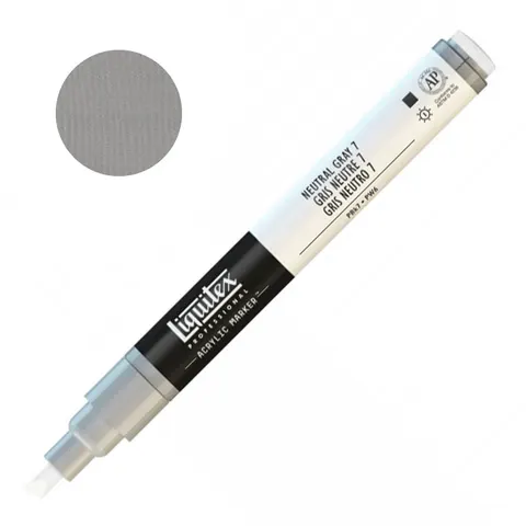 Pisak akrylowy Liquitex Paint Marker 2 mm - 7599 Neutral gray 7