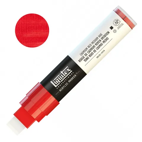 Pisak akrylowy Liquitex Paint Marker 15 mm - 0151 Cadmium red medium