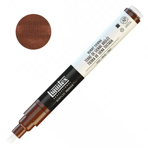 Pisak akrylowy Liquitex Paint Marker 2 mm - 0127 Burnt sienna