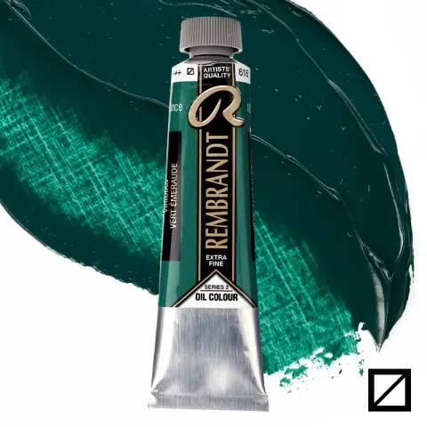 Farba olejna Rembrandt 40 ml - 616 S3 Viridian