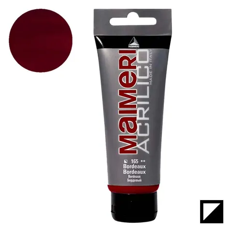 Farba akrylowa Maimeri Acrilico 200 ml - 165 Bordeaux