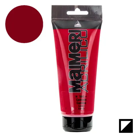Farba akrylowa Maimeri Acrilico 200 ml - 166 Carmine