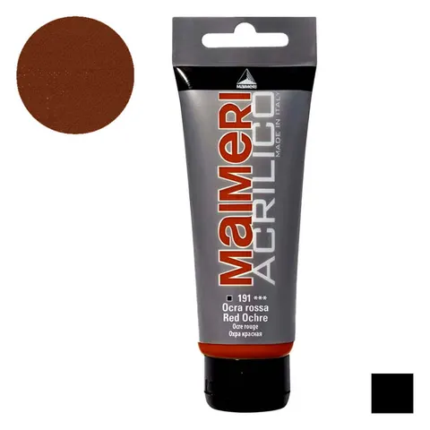 Farba akrylowa Maimeri Acrilico 200 ml - 191 Red ochre