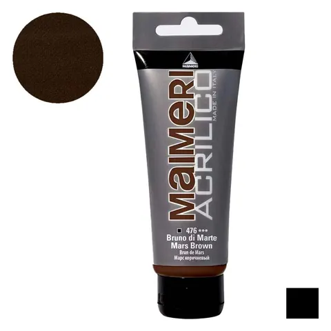 Farba akrylowa Maimeri Acrilico 200 ml - 476 Mars brown