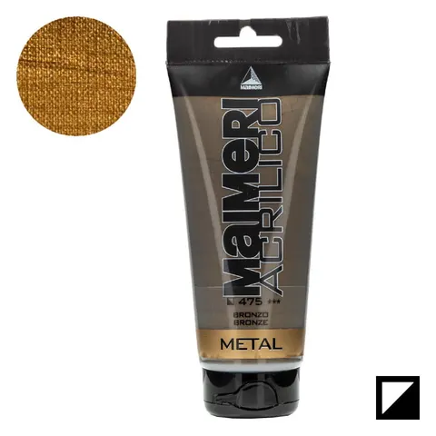 Farba akrylowa Maimeri Acrilico 200 ml - 475 Bronze