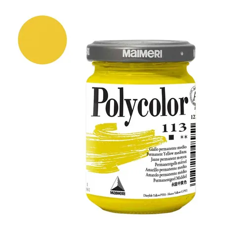 Farba akrylowa Polycolor 140 ml - 083 /113 Cadmium Yellow Medium