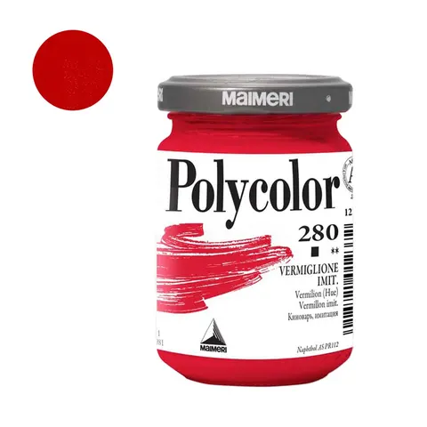 Farba akrylowa Polycolor 140 ml - 280 Vermilion (Hue)