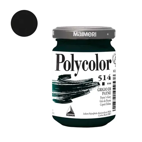 Farba akrylowa Polycolor 140 ml - 514 Payne's Grey