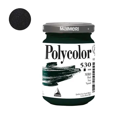 Farba akrylowa Polycolor 140 ml - 530 Black